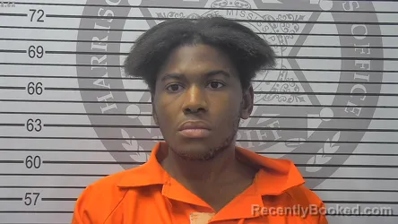Mugshot of Kendarius Dewayne Nickson booked in Harrison County, Mississippi on September 17, 2026