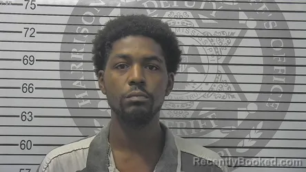 Mugshot of Jaylon Akil White booked in Harrison County, Mississippi on September 17, 2026