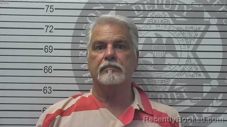 Mugshot of David Patrick Burkart booked in Harrison County, Mississippi on September 17, 2026