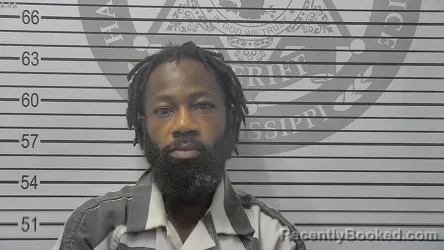 Mugshot of Charles Antwone Crosby booked in Harrison County, Mississippi on September 18, 2026