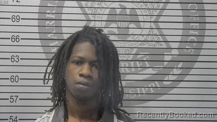 Mugshot of Ishon Jabaree Smothers booked in Harrison County, Mississippi on September 18, 2026