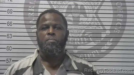 Mugshot of James Earl Dunnigan booked in Harrison County, Mississippi on September 18, 2026