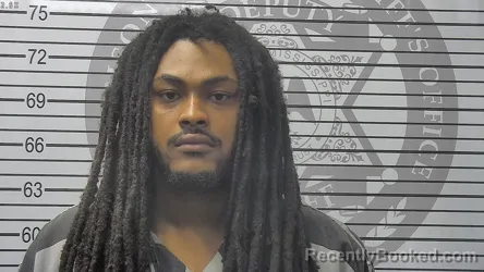 Mugshot of Desmon Deshun Taylor booked in Harrison County, Mississippi on September 18, 2026