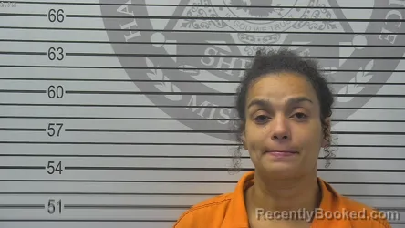 Booking photo from Harrison County, Mississippi