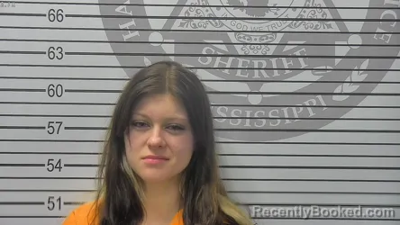 Booking photo from Harrison County, Mississippi