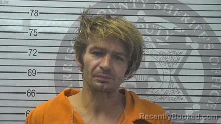 Mugshot of Joshua Wayne Smith booked in Harrison County, Mississippi on October 3, 2026