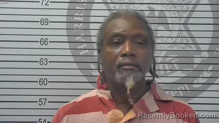 Mugshot of Kevin Bernard Ware booked in Harrison County, Mississippi on October 10, 2026