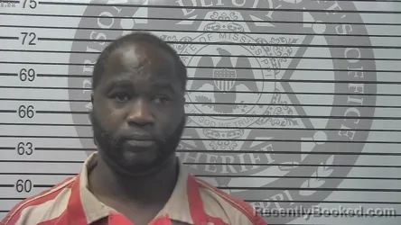 Mugshot of Alphonso Jerome Elzy booked in Harrison County, Mississippi on October 11, 2026