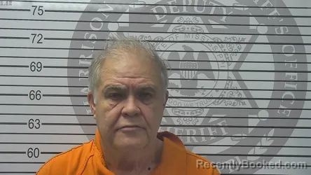 Mugshot of Robert Anthony Jackson booked in Harrison County, Mississippi on October 12, 2026