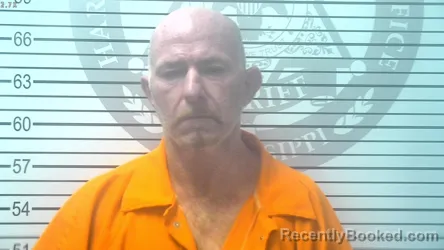 Mugshot of Dwayne Keith Davis booked in Harrison County, Mississippi on October 13, 2026