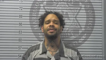 Mugshot of Reginald Wayne Winfield booked in Harrison County, Mississippi on October 14, 2026