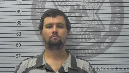 Mugshot of Lance Anthony Williams booked in Harrison County, Mississippi on October 14, 2026
