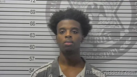 Mugshot of Elijah Ghakri Anderson booked in Harrison County, Mississippi on October 16, 2026