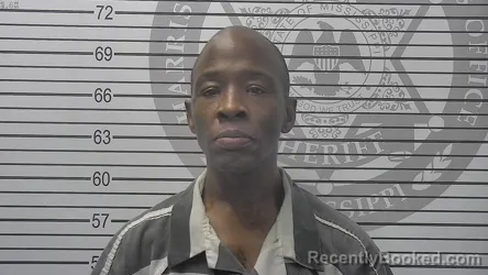 Mugshot of Allen Donell Jr Chatman booked in Harrison County, Mississippi on October 17, 2026