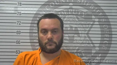 Mugshot of Joseph Russell Slagel booked in Harrison County, Mississippi on October 18, 2026
