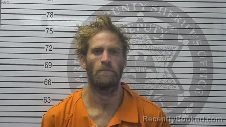 Mugshot of Jeremy Martin Priestley booked in Harrison County, Mississippi on October 18, 2026