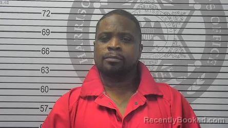 Mugshot of Eddie James Casey booked in Harrison County, Mississippi on October 19, 2026