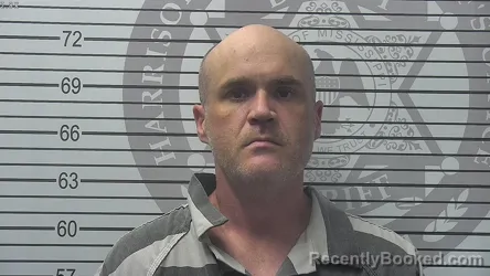 Mugshot of Trevor Glenn Fuller booked in Harrison County, Mississippi on October 20, 2026
