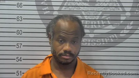 Mugshot of Jerry Patrick Williams booked in Harrison County, Mississippi on October 21, 2026