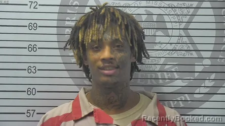 Mugshot of Freddie Cornelius Parker booked in Harrison County, Mississippi on October 21, 2026