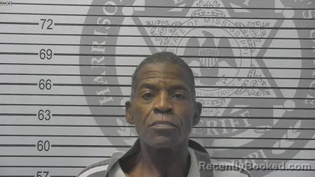 Mugshot of Byron Barney Floyd booked in Harrison County, Mississippi on October 22, 2026
