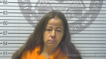 Mugshot of Bree Amber Demoran booked in Harrison County, Mississippi on October 22, 2026