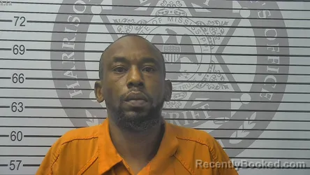 Mugshot of Timothy Emanuel Clark booked in Harrison County, Mississippi on October 23, 2026