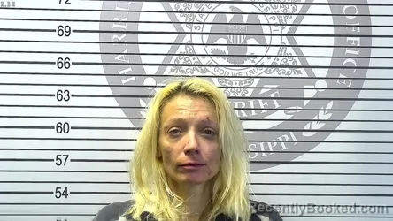 Mugshot of AMY NOELLE ANDREWS booked in Harrison County, Mississippi on March 21, 2026
