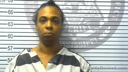 Booking photo from Harrison County, Mississippi