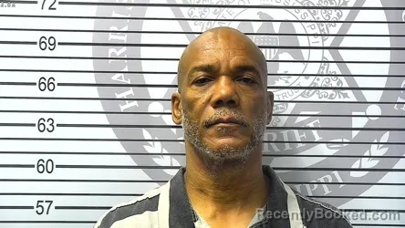 Mugshot of ALBERT JUNIOR CRAFT booked in Harrison County, Mississippi on March 20, 2026