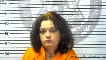 Booking photo from Harrison County, Mississippi