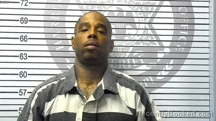 Mugshot of AKIRA LORENZO MCDONALD booked in Harrison County, Mississippi on March 24, 2026