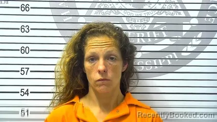 Mugshot of APRIL RENAE PARKER booked in Harrison County, Mississippi on March 13, 2026