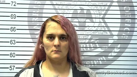 Mugshot of ALEXANDRIA CHARI WRIGHT booked in Harrison County, Mississippi on March 4, 2026