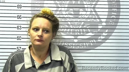 Mugshot of AMANDA LEIGH WALSH booked in Harrison County, Mississippi on March 9, 2026