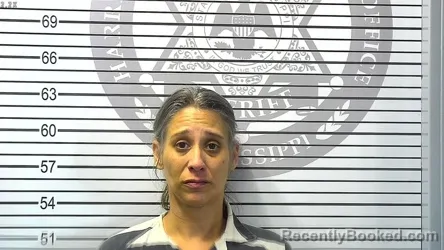 Mugshot of ASHLEIGH CAROLE WATHERN booked in Harrison County, Mississippi on March 5, 2026