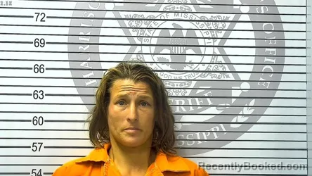 Mugshot of BARBARA ANN JACKSON booked in Harrison County, Mississippi on March 25, 2026