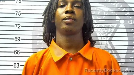 Mugshot of BRANDON DEMOND MCGILVERY booked in Harrison County, Mississippi on March 6, 2026