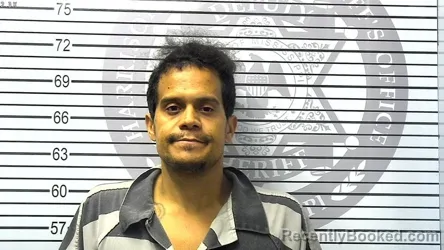 Mugshot of CHRISTOPHER DEVONTE BUNCH booked in Harrison County, Mississippi on March 7, 2026