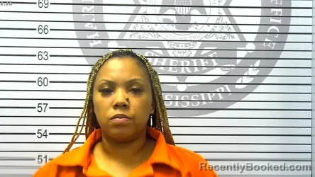 Mugshot of CARLOTTE DIANNE DURANT booked in Harrison County, Mississippi on March 7, 2026