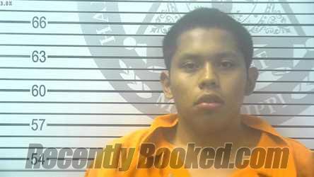 Booking photo from Harrison County, Mississippi