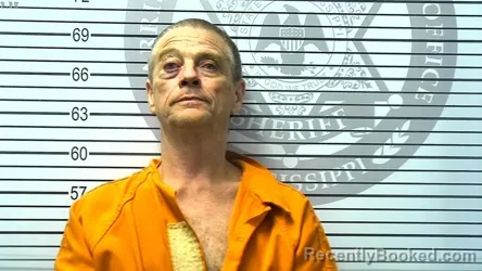 Mugshot of CHRISTOPHER JOSEPH MEYERS booked in Harrison County, Mississippi on March 21, 2026