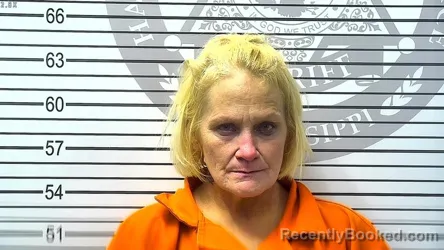 Mugshot of CHRYSTAL GAYLE PARIS booked in Harrison County, Mississippi on March 6, 2026