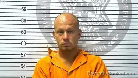 Mugshot of CHRISTOPHER LEE SEBRING booked in Harrison County, Mississippi on March 17, 2026