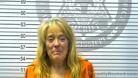 Mugshot of CHARLOTTE ROXANN SMITH booked in Harrison County, Mississippi on March 22, 2026