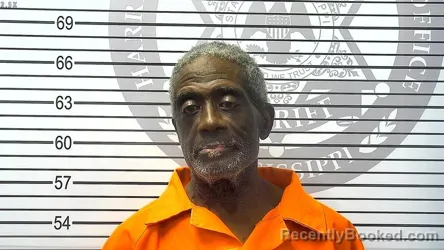 Mugshot of CALVIN LEON STEVENSON booked in Harrison County, Mississippi on April 4, 2026