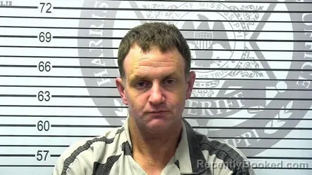 Mugshot of DAVID RUSSELL ALLEN booked in Harrison County, Mississippi on March 21, 2026