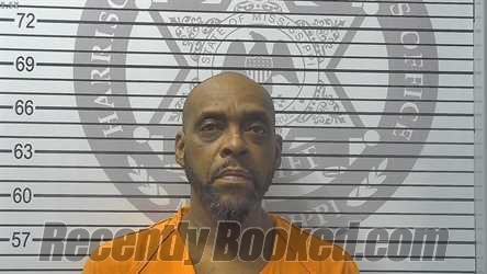 Booking photo from Harrison County, Mississippi