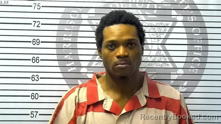 Mugshot of DARRLY RONDELL DYSON booked in Harrison County, Mississippi on March 4, 2026