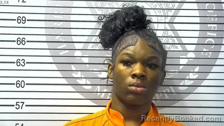 Mugshot of DORIAN BRENT CHARLES JACOBS JOHNSON booked in Harrison County, Mississippi on March 20, 2026